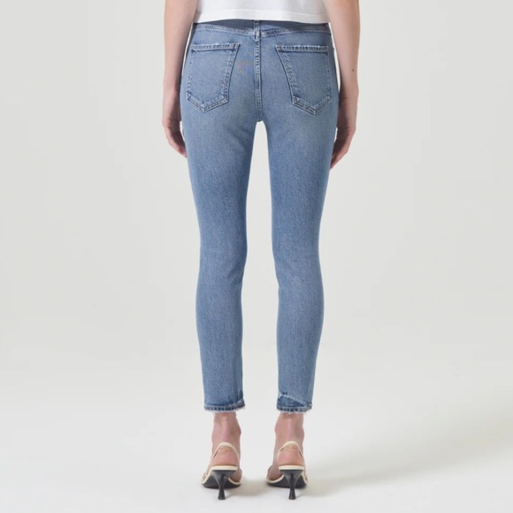 Agolde Nico High Rise Slim Fit Jeans - Picture 3 of 10
